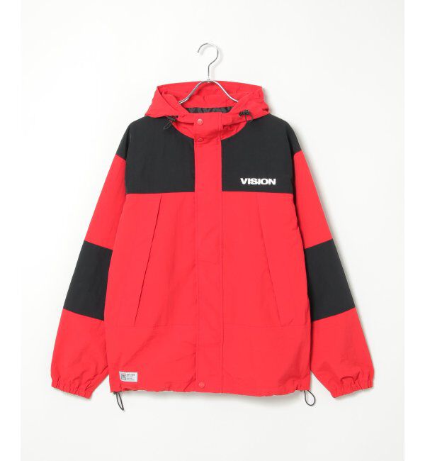VENCE share style「VISION STREET WEAR ヴィジョンストリートウェア フードナイロンジャケット」|ブルゾン・スタジャン|