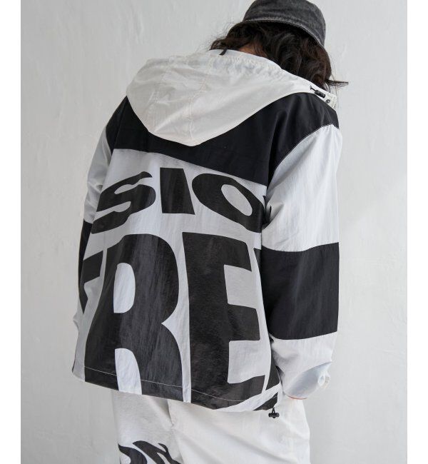 VENCE share style「VISION STREET WEAR ヴィジョンストリートウェア フードナイロンジャケット」|ブルゾン・スタジャン|