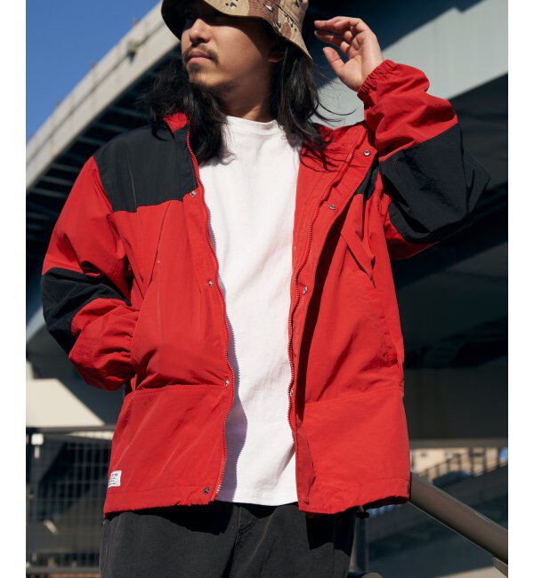 VENCE share style「VISION STREET WEAR ヴィジョンストリートウェア フードナイロンジャケット」|ブルゾン・スタジャン|