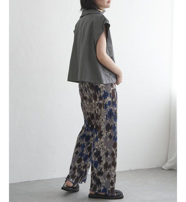 VENCE share style「パールタフタスタンドベスト」|その他|