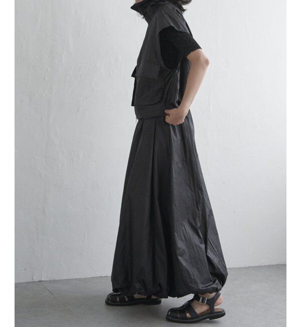 VENCE share style「パールタフタスタンドベスト」|その他|