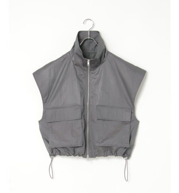 VENCE share style「パールタフタスタンドベスト」|その他|