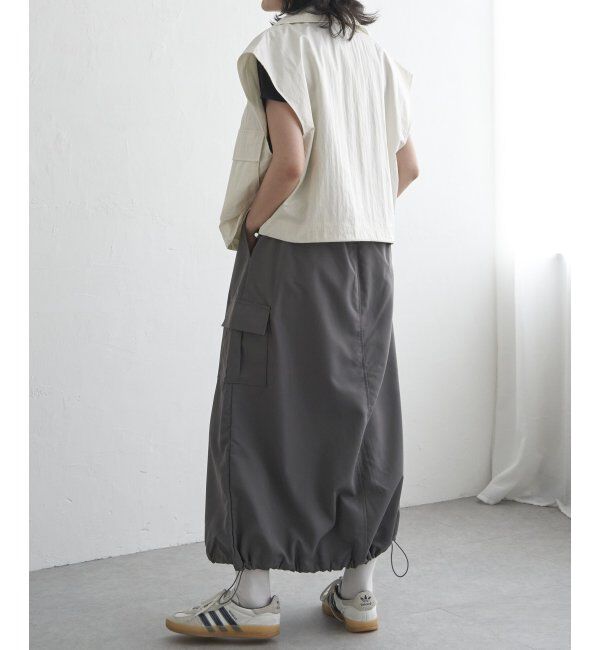 VENCE share style「パールタフタスタンドベスト」|その他|