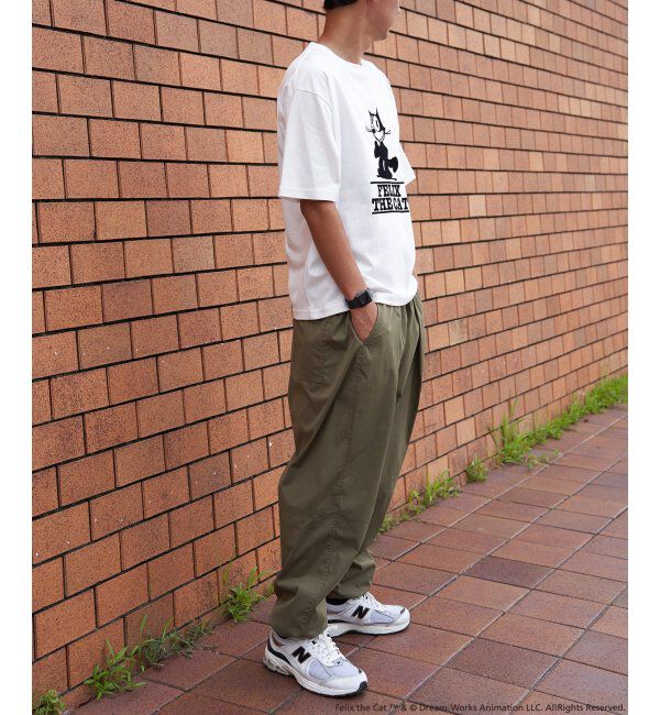 VENCE share style「"Felix the cat" フィリックス・ザ・キャット / フロッキープリントTシャツ」|Tシャツ・カットソー|