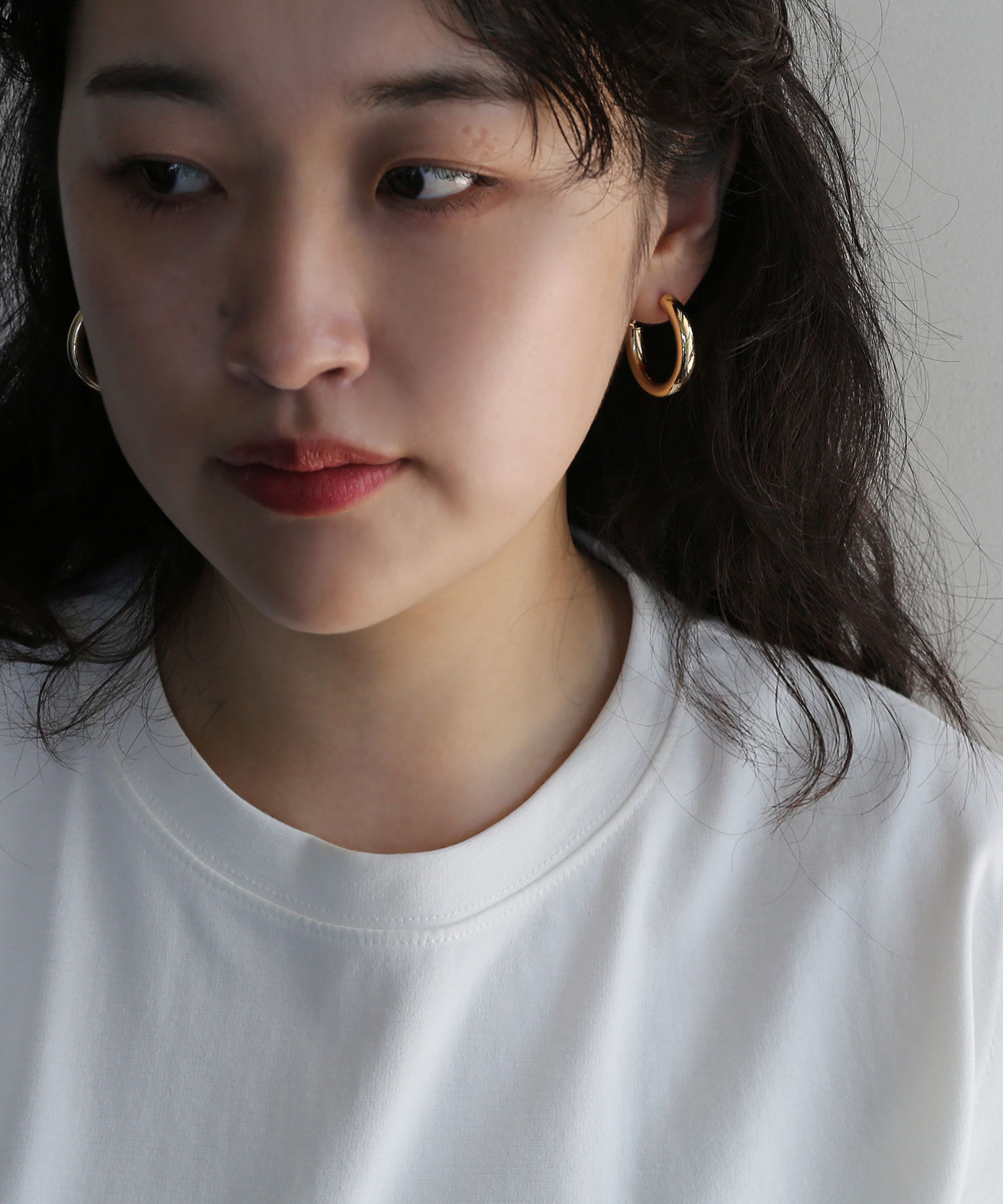 colleca la「中空ビッグフープピアス」|ピアス|