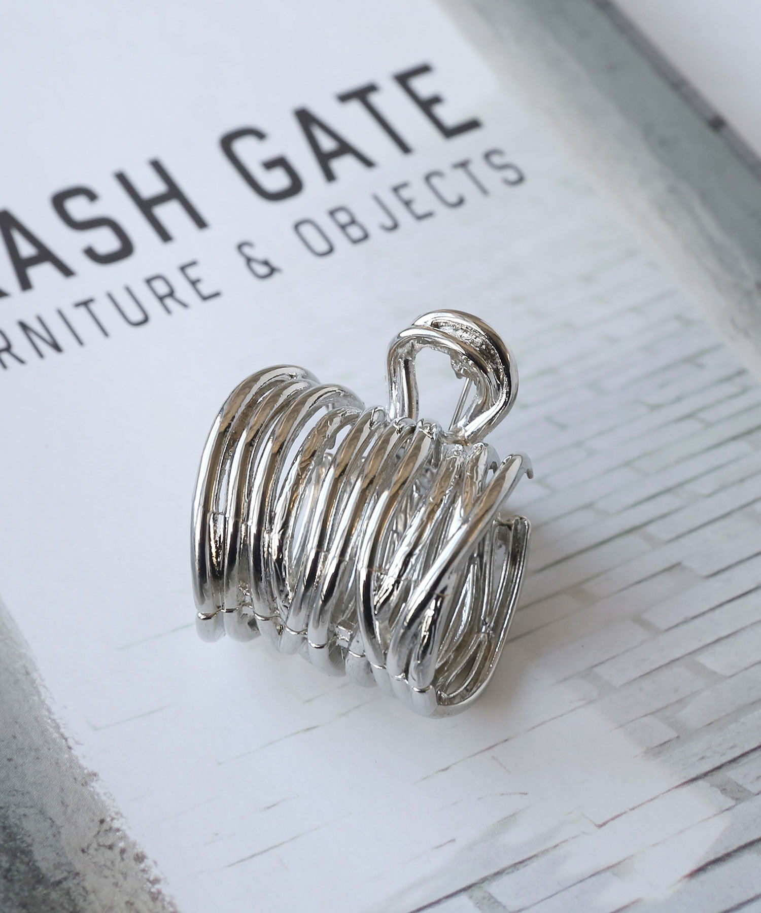 colleca la「コイルタイトポニーバンスクリップ」|その他|シルバー