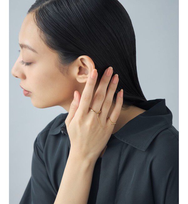 Jouete「【先行予約】[リンクトリング] ジルコニア」|リング|