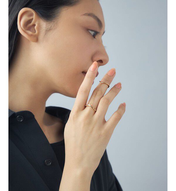 Jouete「【先行予約】[リンクトリング] ジルコニア」|リング|