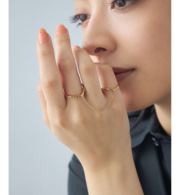 Jouete「【先行予約】[リンクトリング] ジルコニア」|リング|