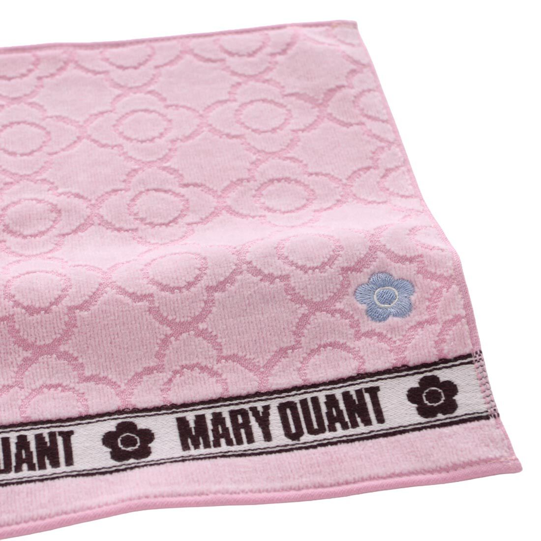  「MARY QUANT タオルハンカチ＜デイジー総柄＞」|タオル|