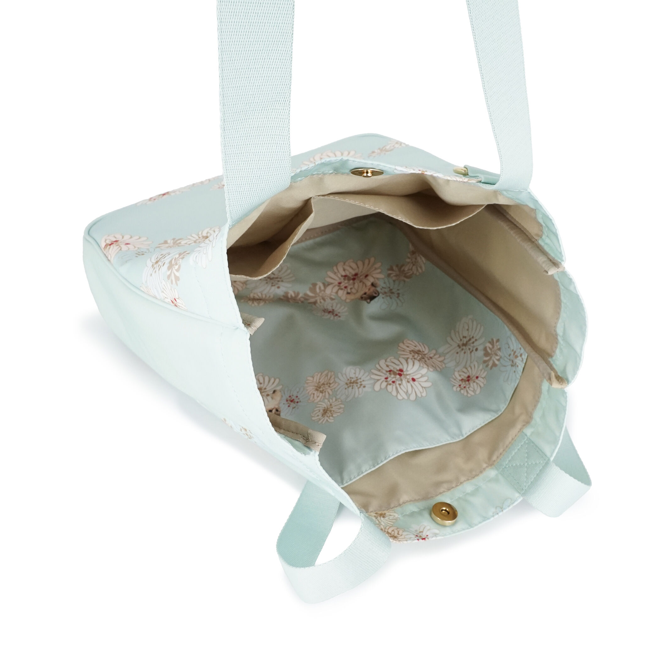 PAUL&JOE「縦型トートバッグ／クリザンテーム＆ヌネット／２６ＳＳ」|トートバッグ|