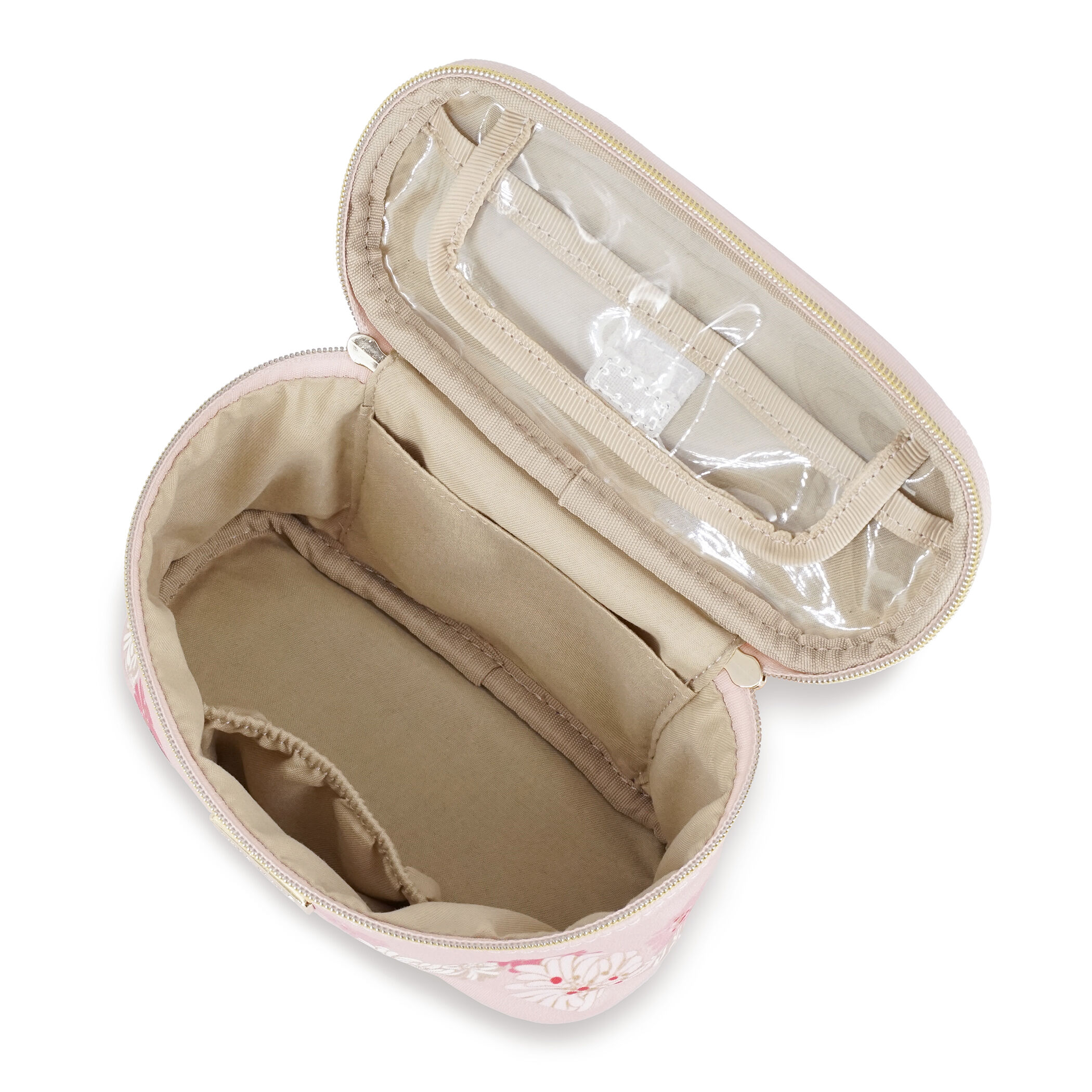 PAUL&JOE「持ち手付きポーチ／クリザンテーム＆ヌネット／２６ＳＳ」|ポーチ|