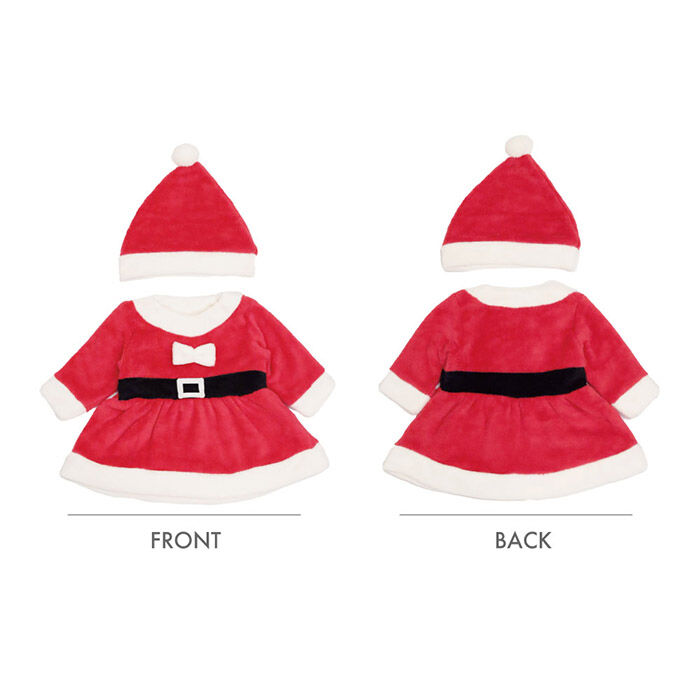 BACKYARD FAMILY「赤ちゃん クリスマス 服 通販 サンタ 衣装 サンタクロース スカート ワンピース ベビー服」|その他ベビーウェア|