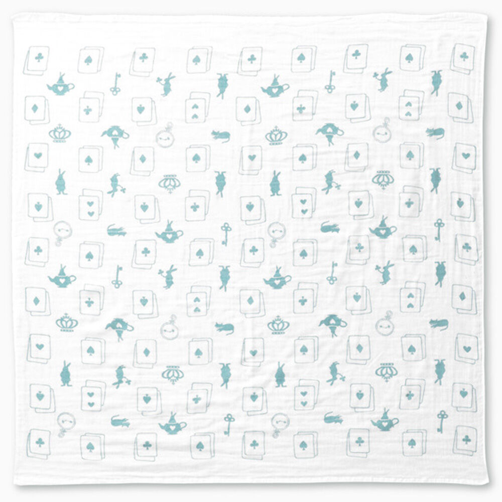 BACKYARD FAMILY「ガーゼ おくるみ 日本製 通販 ギフト ガーゼケット お昼寝ケット ガーゼケット ブランケット」|その他ベビーウェア|ブルー7