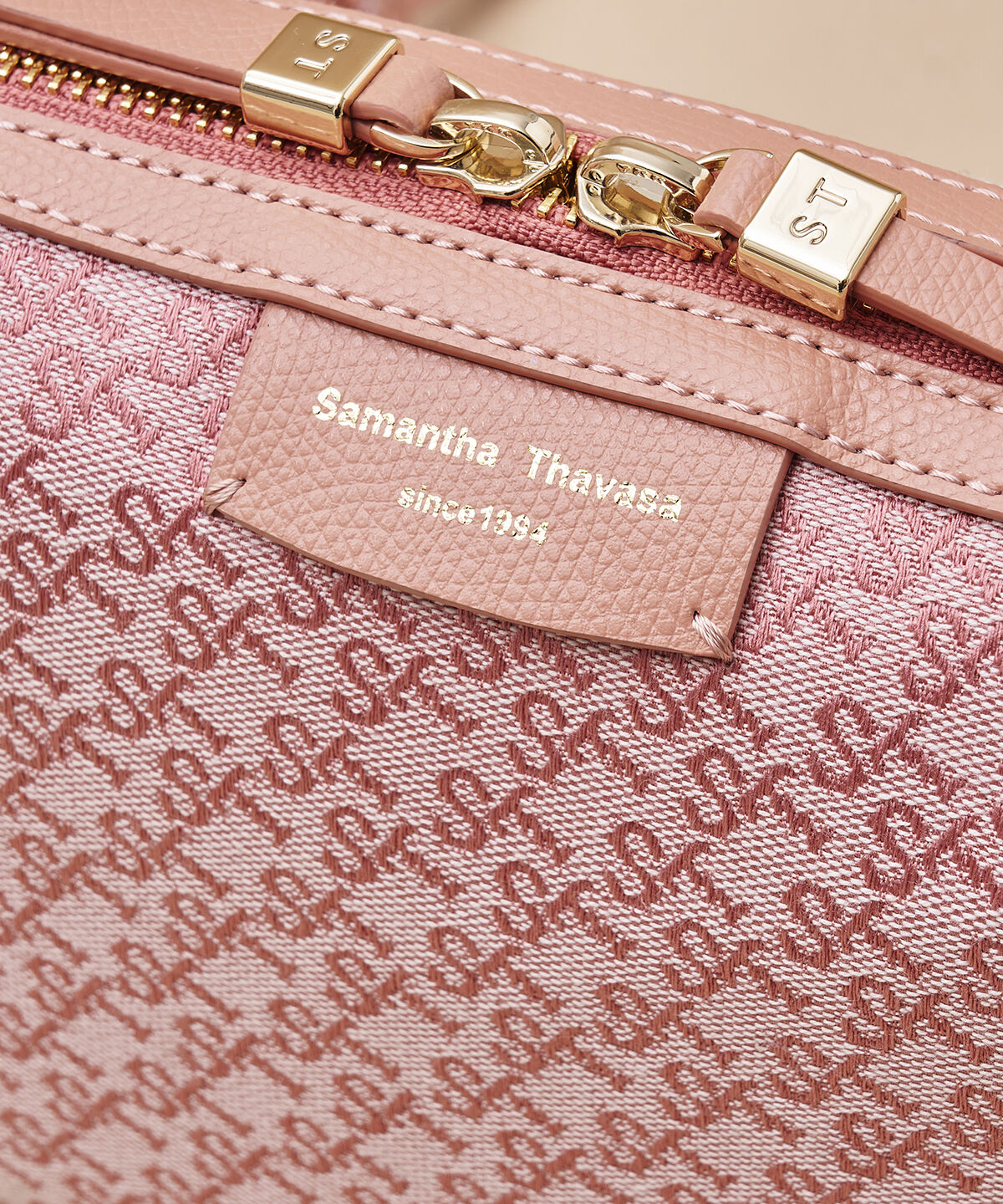 Samantha Thavasa「ST Jacquard ポシェットカレ」|ショルダー・メッセンジャー|