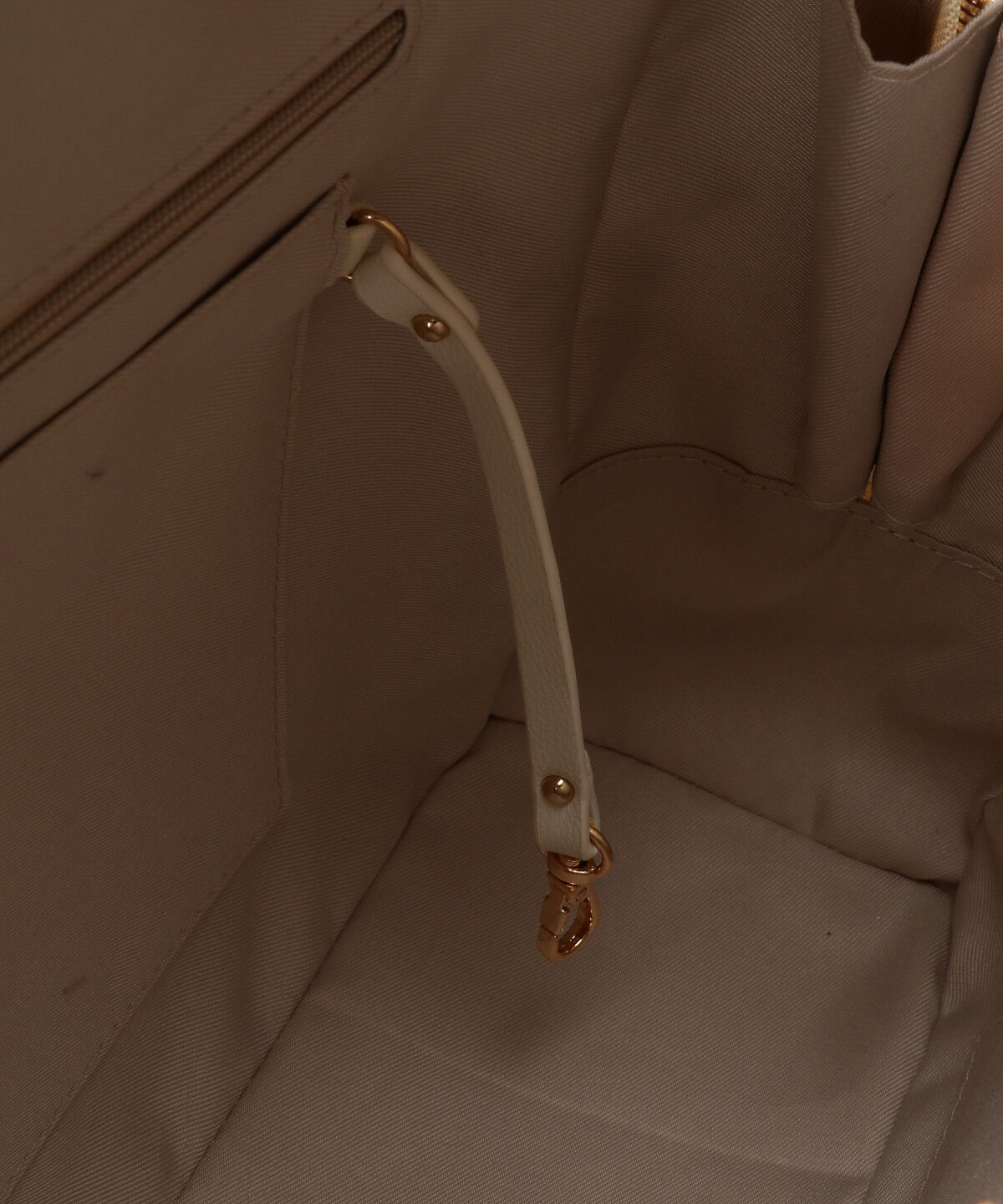 Samantha Vega「パソコンケース付きファスナーA4トートバッグ」|トートバッグ|