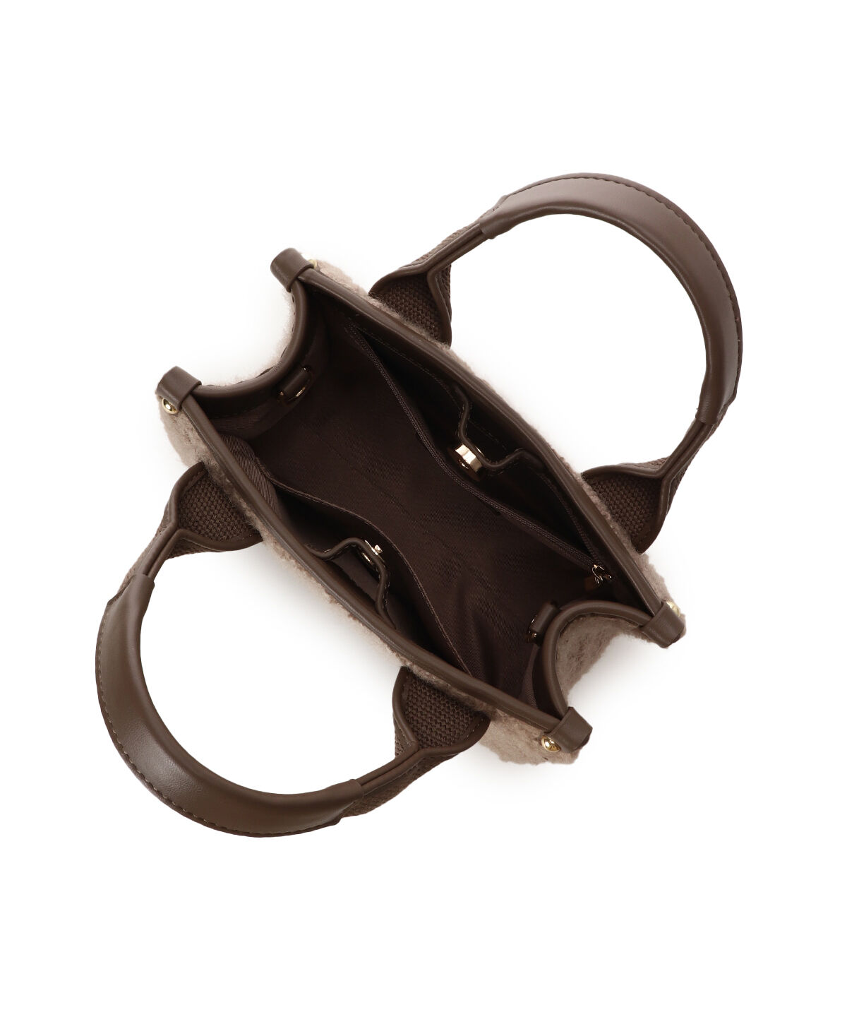 Samantha Vega「ロゴテープボアミニバッグ」|ショルダー・メッセンジャー|