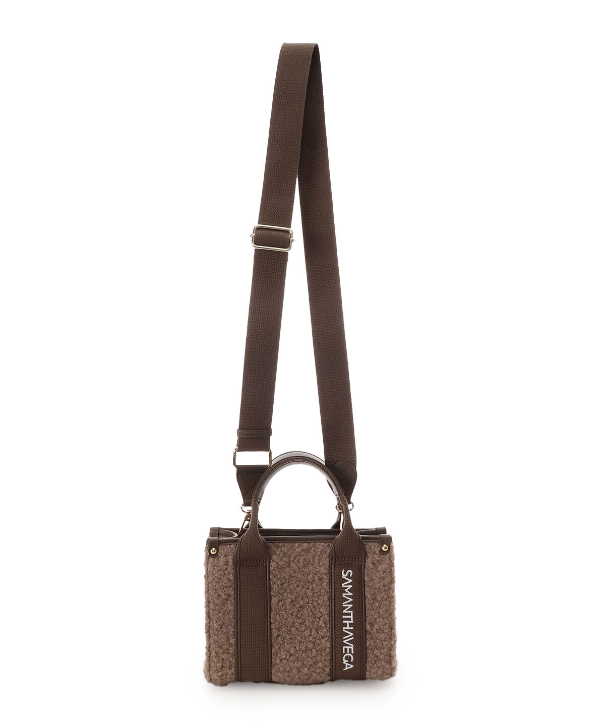 Samantha Vega「ロゴテープボアミニバッグ」|ショルダー・メッセンジャー|