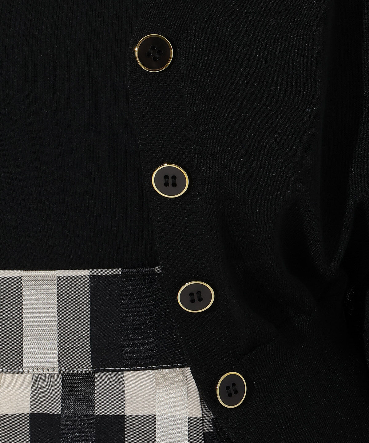 アンドクチュール「シアードルマンスリーブドロストカーデ」|カーディガン|