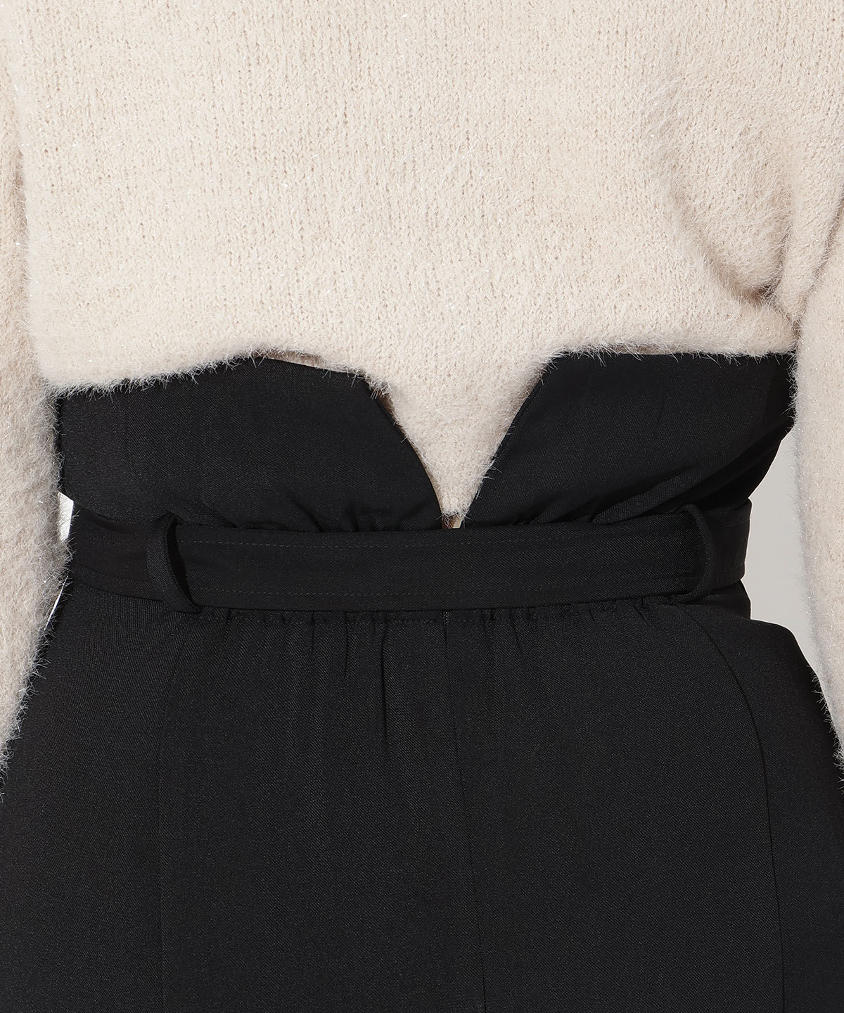 アンドクチュール「ウエスト折り返しマーメイドスカート」|スカート|