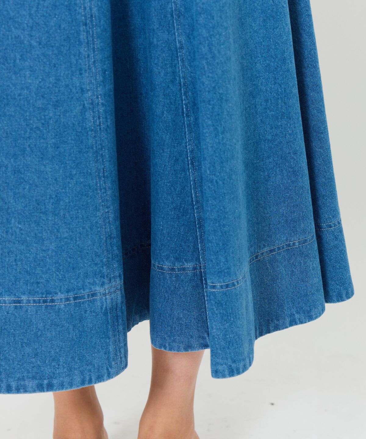 アンドクチュール「ウォッシュドデニムセットアップ」|ワンピース|