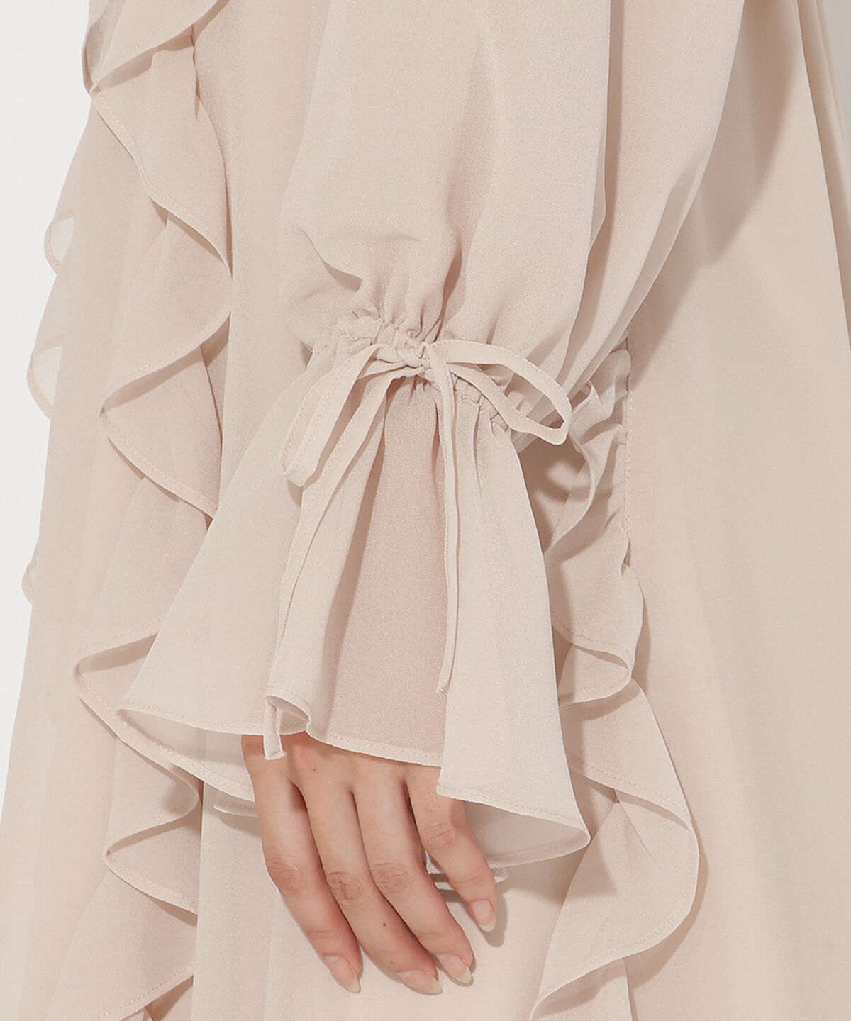 アンドクチュール「ラッフルフリルチョーカーミニワンピース」|ワンピース|