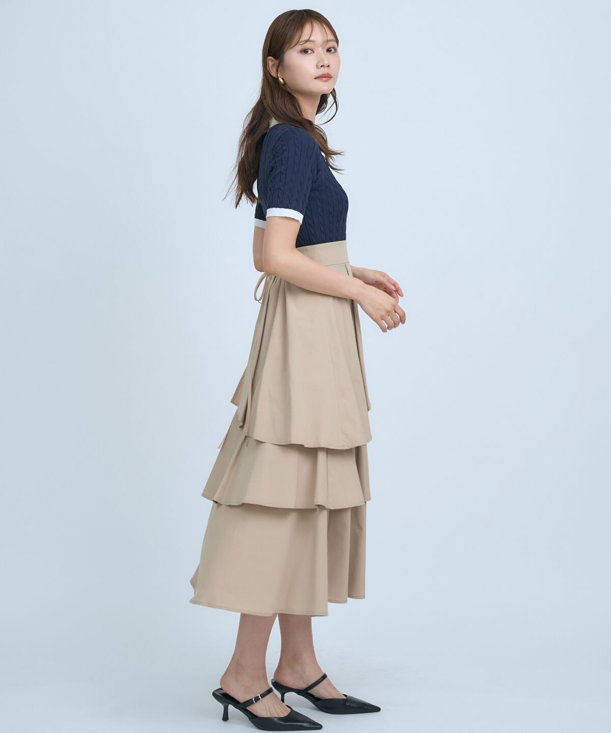 アンドクチュール「イレギュラーヘムドッキングワンピース」|ワンピース|