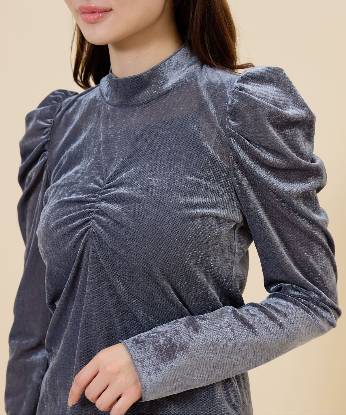 REDYAZEL「ベロアチュールトップス」|Tシャツ・カットソー|