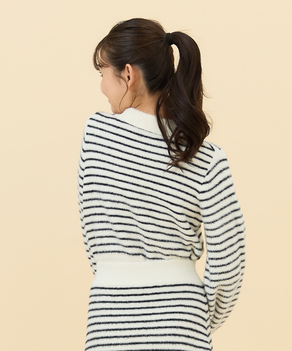 REDYAZEL「シャギーポロニットトップス」|ニット・セーター|