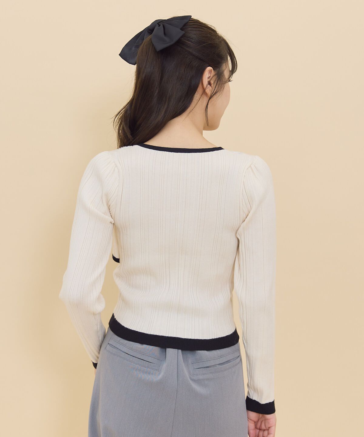 REDYAZEL「ボレロレイヤードデザインニット」|ニット・セーター|