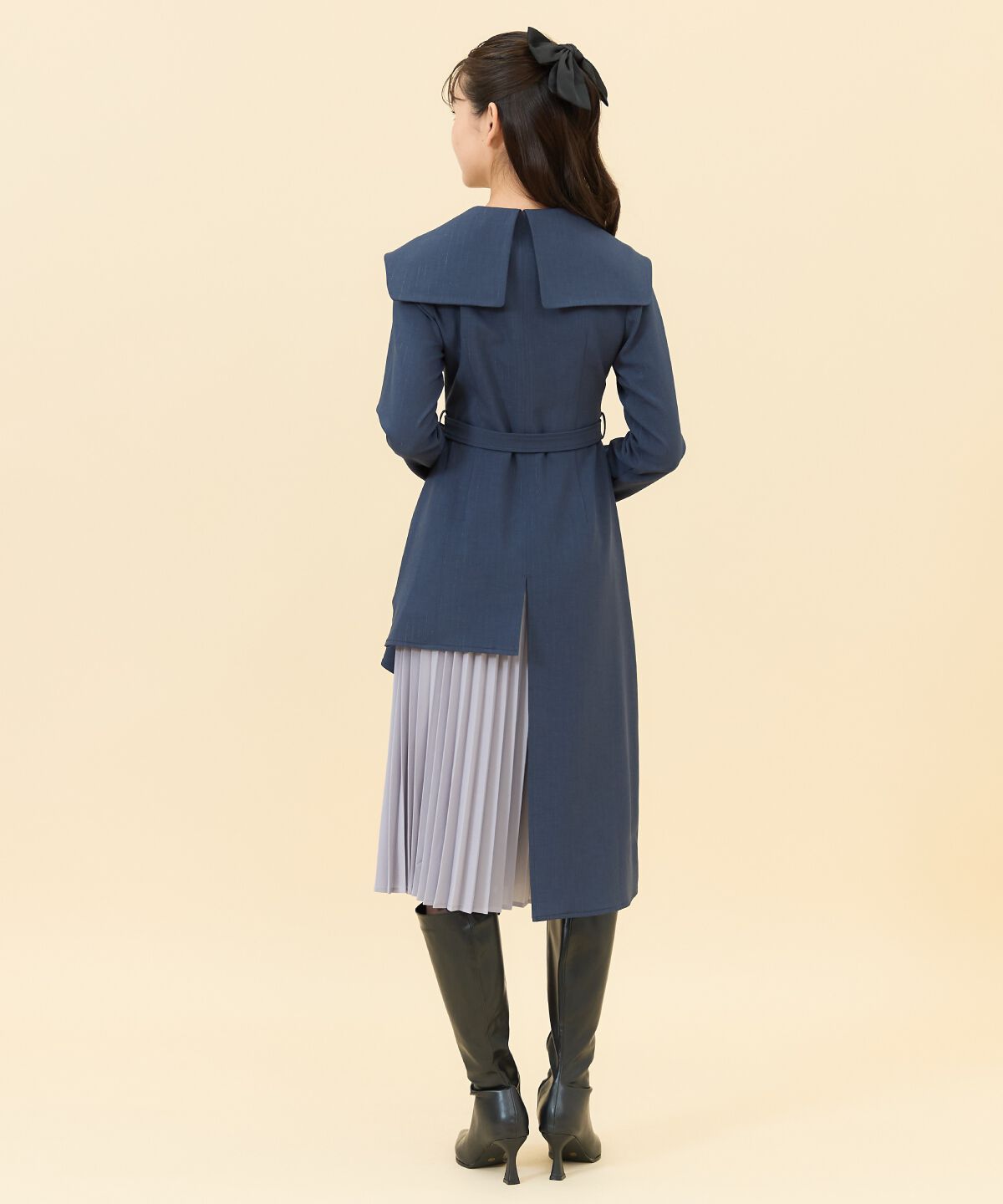 REDYAZEL「アシメデザインセーラープリーツワンピース」|ワンピース|