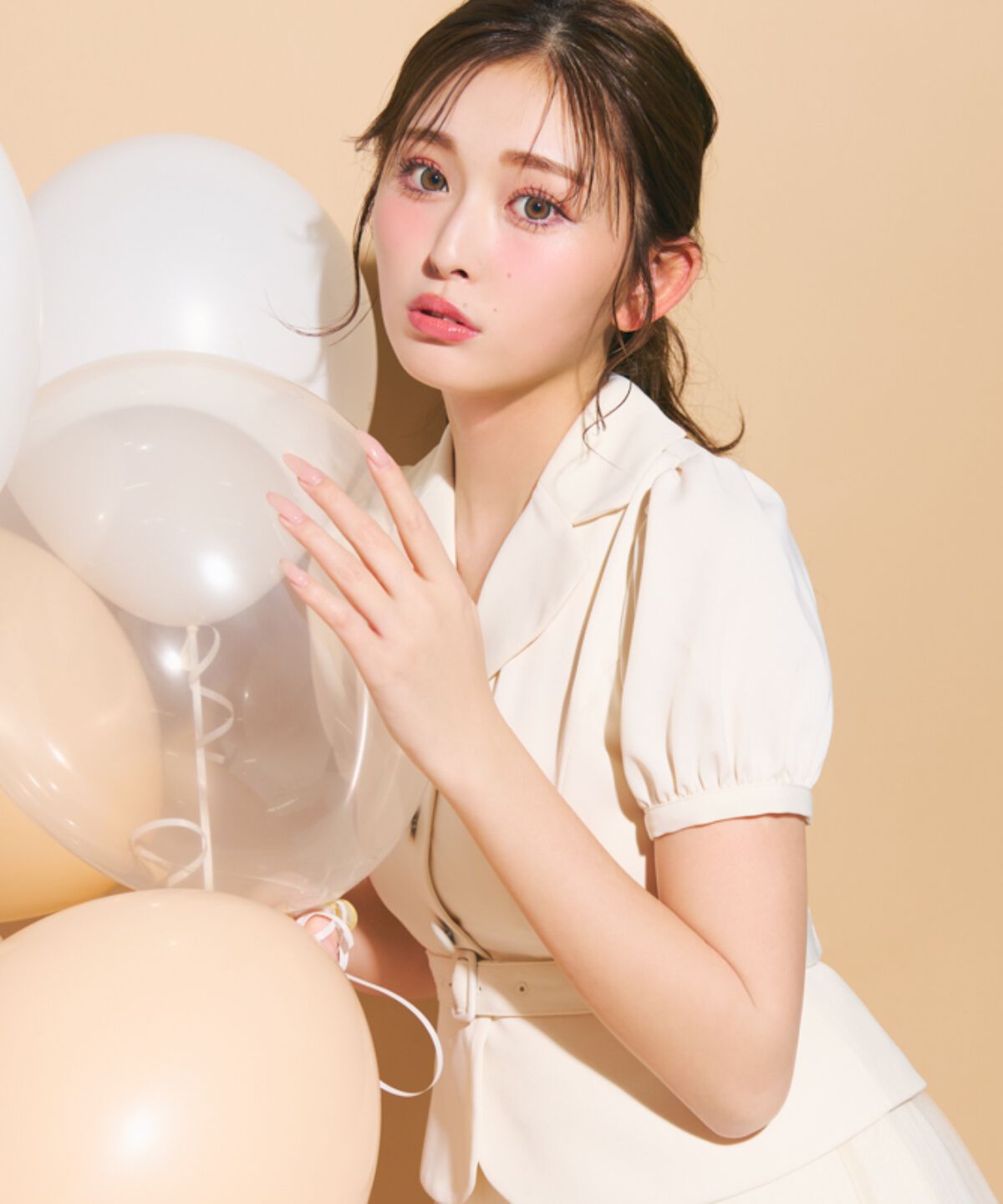 REDYAZEL「ツイル&times;チュールプリーツワンピース」|ワンピース|