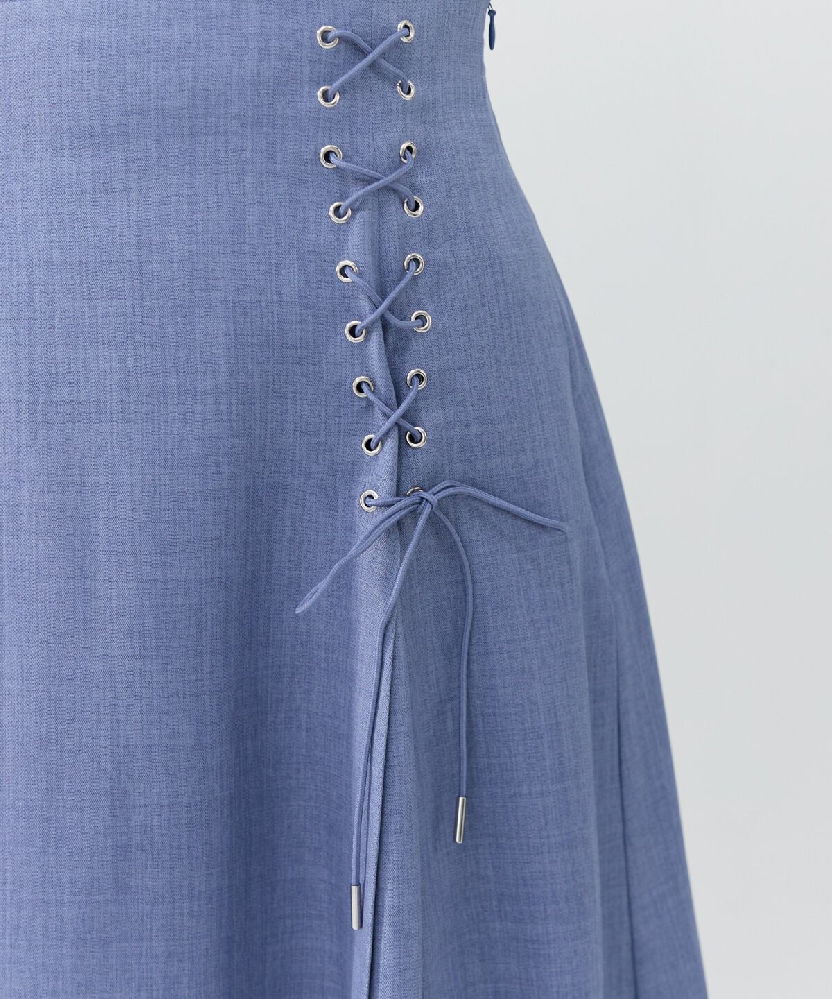 REDYAZEL「スピンドルスリットロングスカートスカート」|フレア|