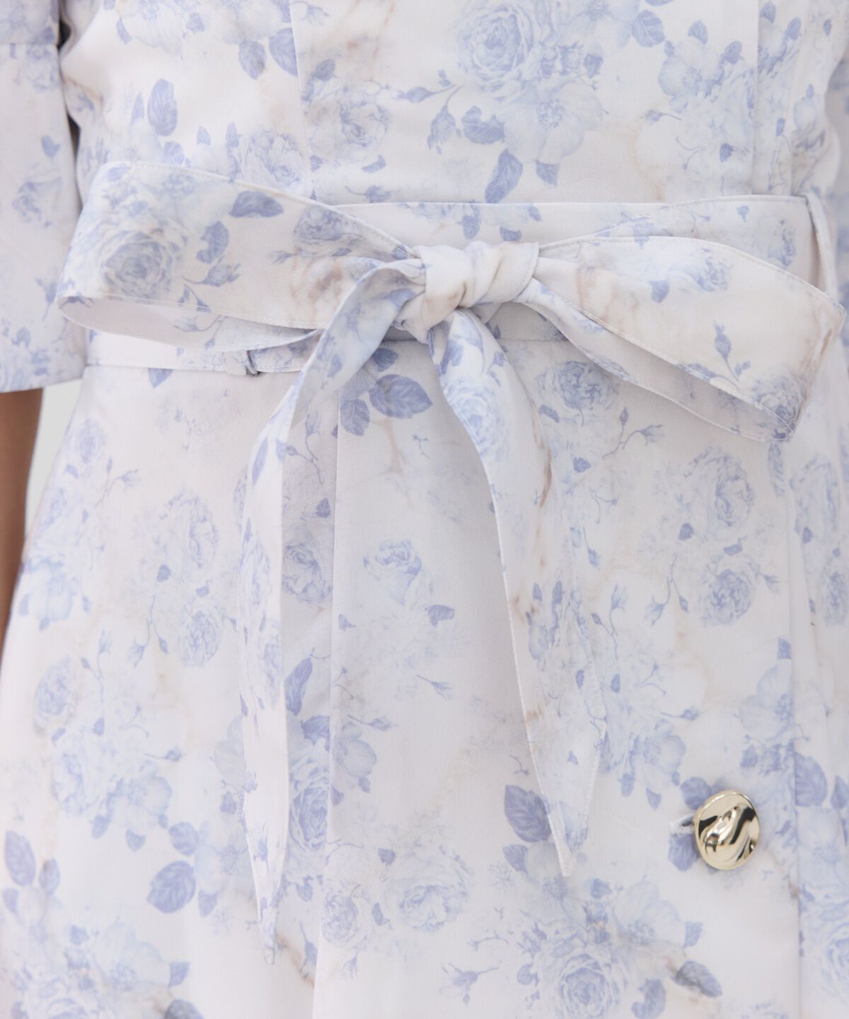 REDYAZEL「ローズプリントロングワンピース」|ワンピース|