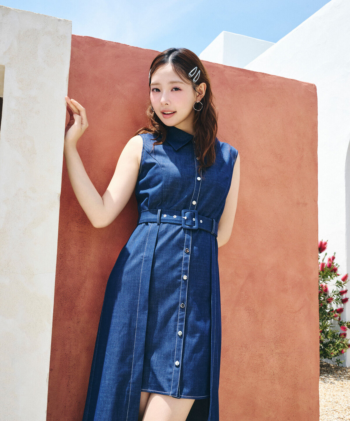 REDYAZEL「イレヘムシャツワンピース」|ワンピース|