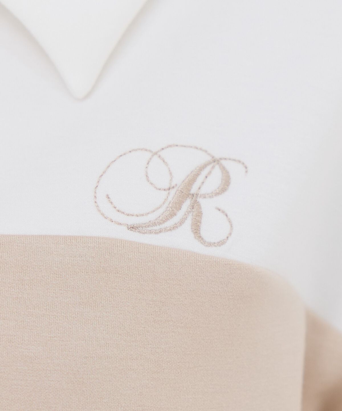 REDYAZEL「バイカラーポロミニワンピース」|ワンピース|