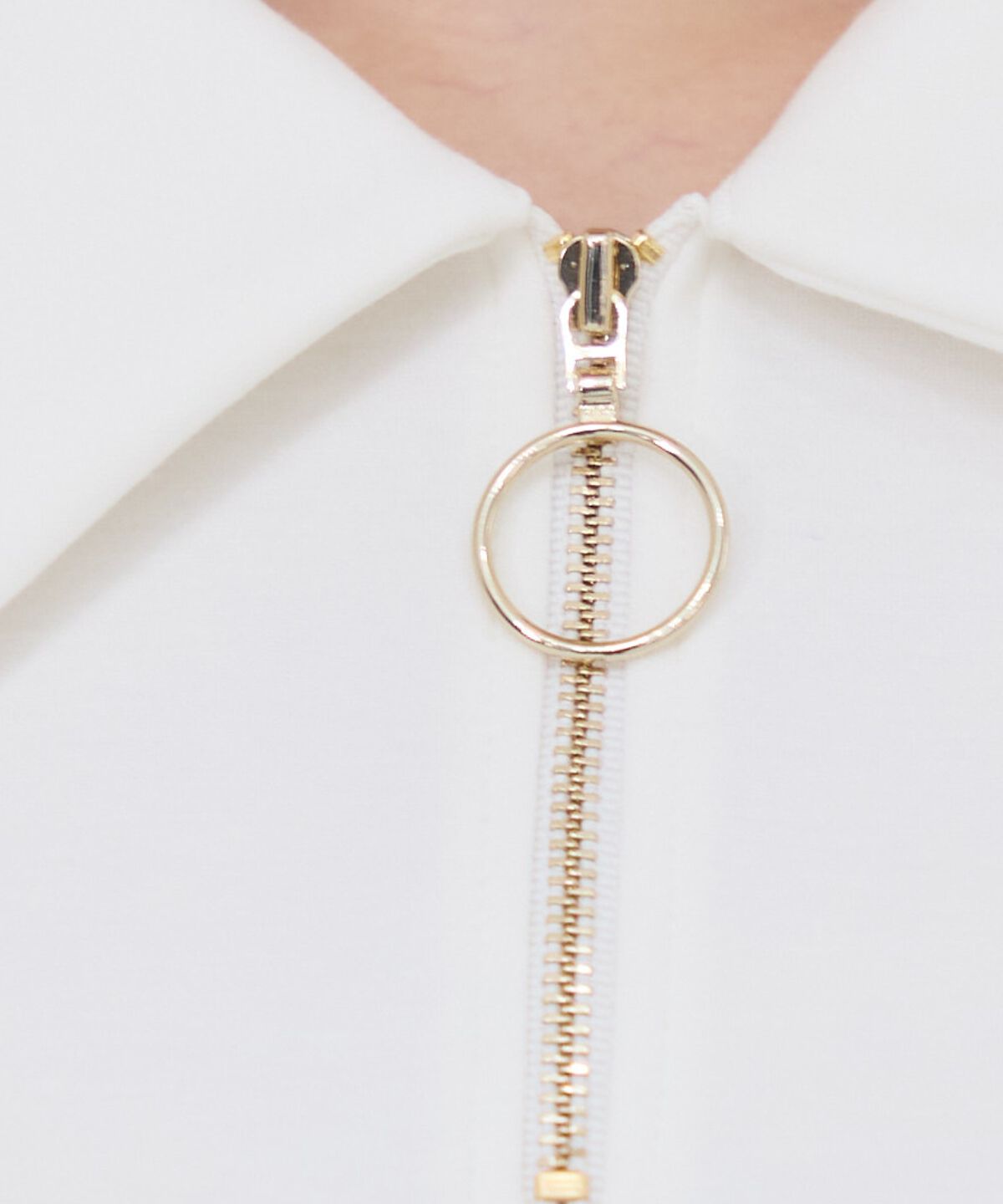 REDYAZEL「バイカラーポロミニワンピース」|ワンピース|