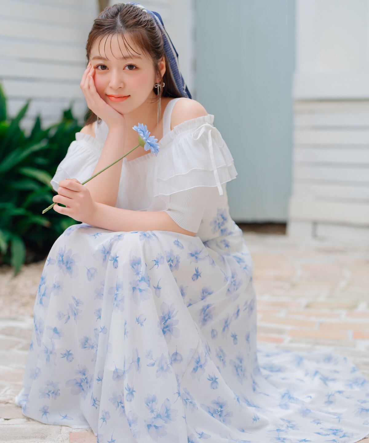 WILLSELECTION「シアーボリュームフリルニットプルオーバー」|ニット・セーター|