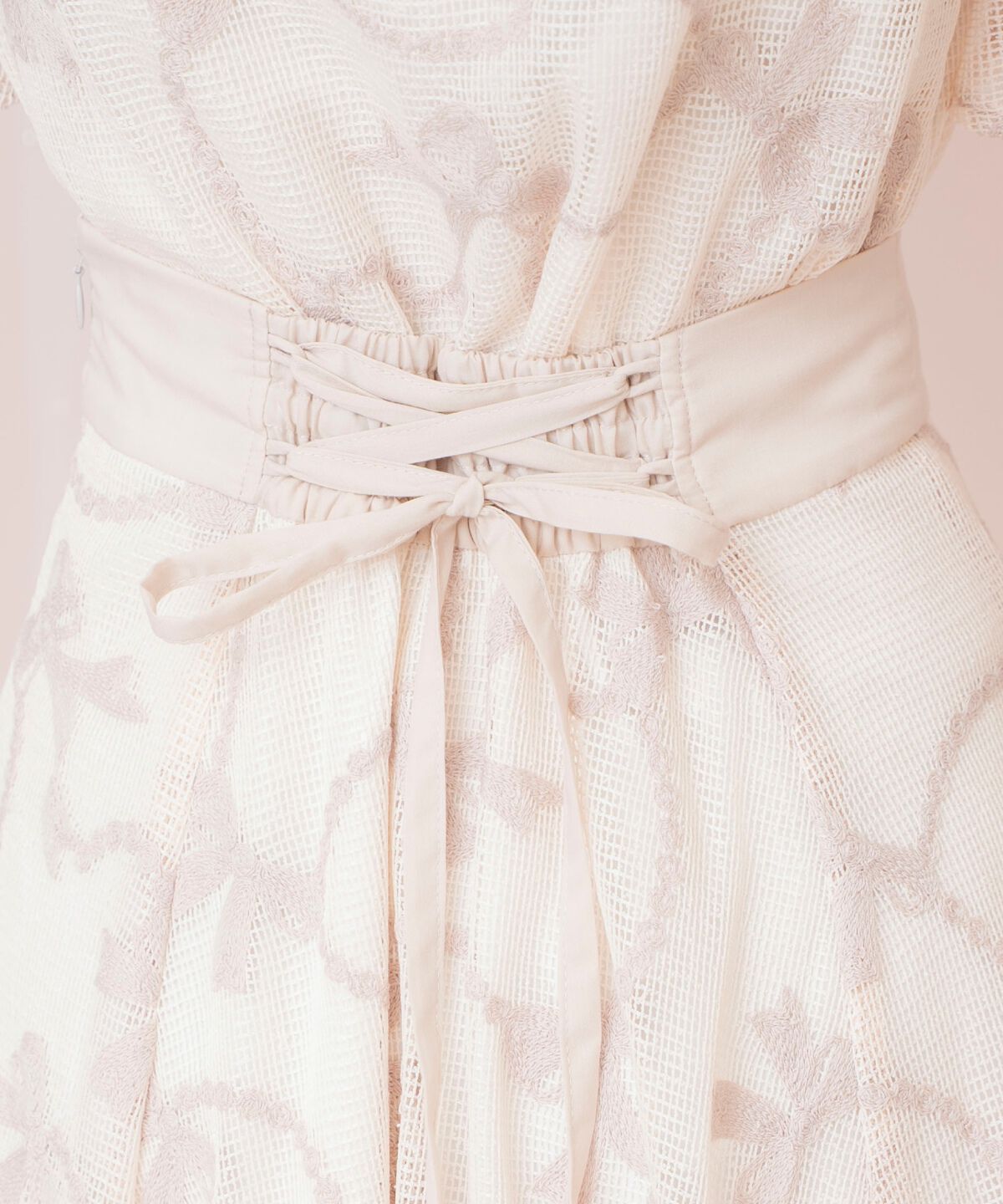 WILLSELECTION「リボンレーススカート」|フレア|