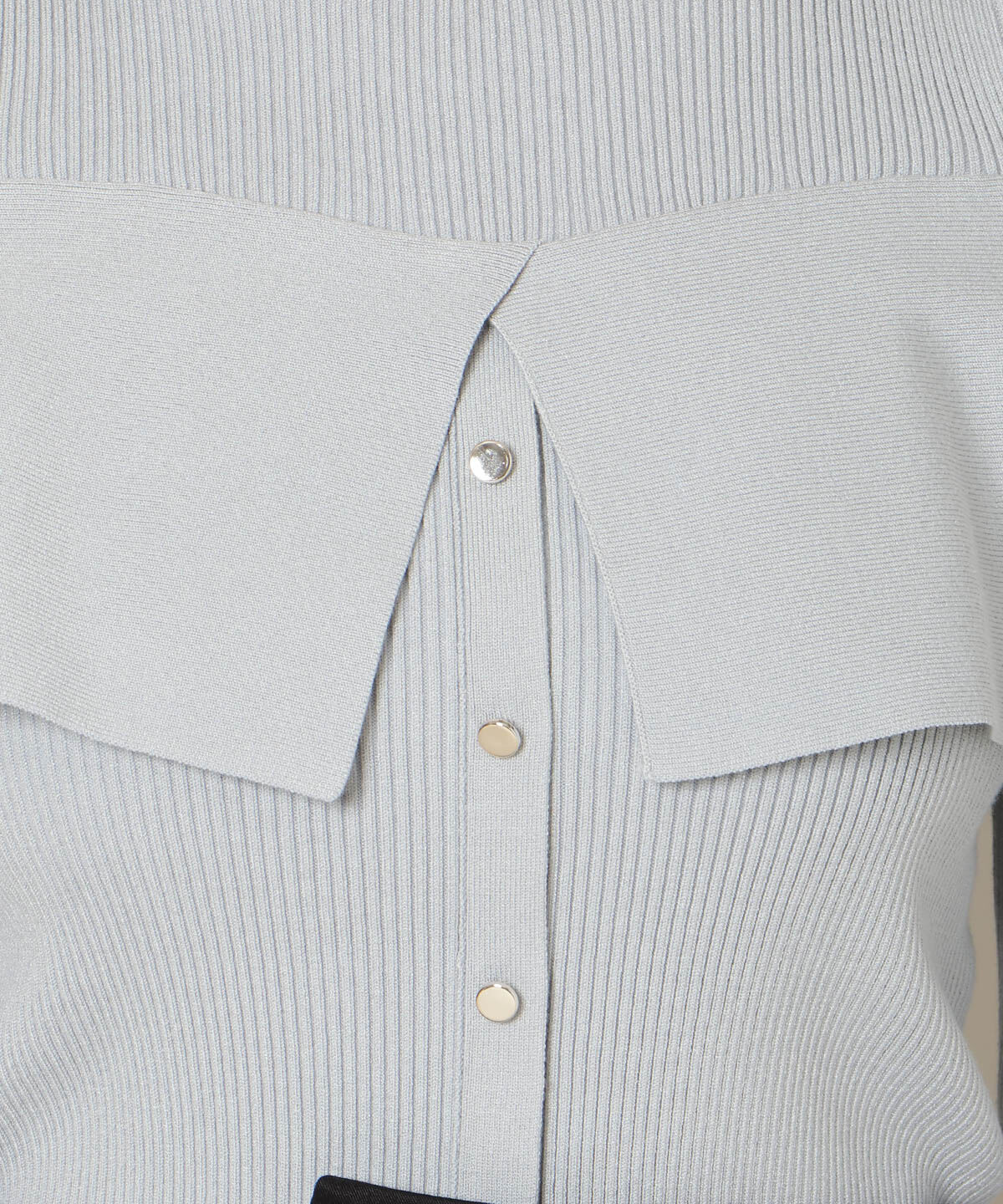 WILLSELECTION「オープンショルダーレイヤードニット」|ニット・セーター|