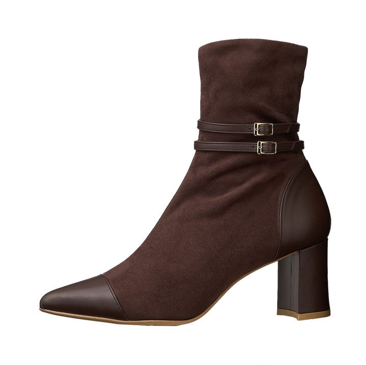 ダイアナ「【ルミネ限定】ショートブーツ　TS67236」|ショートブーツ|ダークブラウン