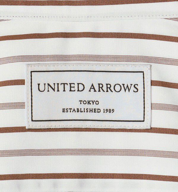 UNITED ARROWS「THOMAS MASON/トーマスメイソン オルタネートストライプ セミワイドカラー シャツ」|シャツ・ブラウス|