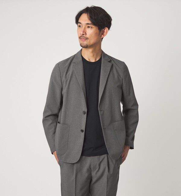 UNITED ARROWS green label relaxing「【WEB限定】JUST fit ドライポリエステル リラックス セットアップ -吸水速乾-」|テーラードジャケット|
