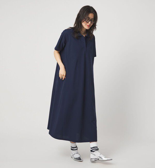 UNITED ARROWS green label relaxing「【別注】＜LACOSTE＞ポロドレス」|ワンピース|