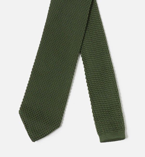 UNITED ARROWS green label relaxing「GLR ポリエステル ウォッシャブル ニット ソリッド ネクタイ ニットタイ」|ネクタイ・蝶ネクタイ|