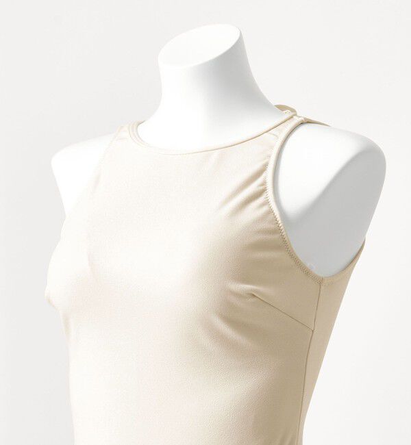 UNITED ARROWS green label relaxing「ジョーゼット風 バックオープン オールインワン スイムウェア / 水着」|スポーツ|