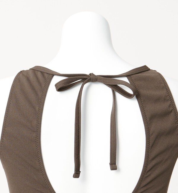 UNITED ARROWS green label relaxing「ジョーゼット風 バックオープン オールインワン スイムウェア / 水着」|スポーツ|