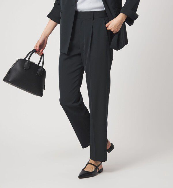 UNITED ARROWS green label relaxing「［size SHORT/TALLあり］サラフール テーパード パンツ 」|スラックス|