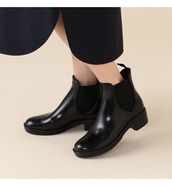 Demi-Luxe BEAMS 「MACKINTOSH / TRINIT サイドゴア レインブーツ」|その他|BLACK