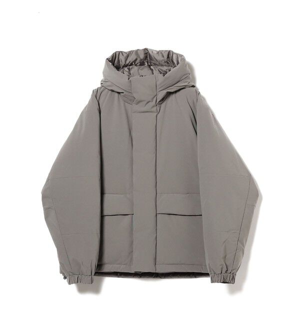 BEAMS「ワイドフィット Dermizax (TM) リバーシブル ダウンジャケット」|ブルゾン・スタジャン|GREY